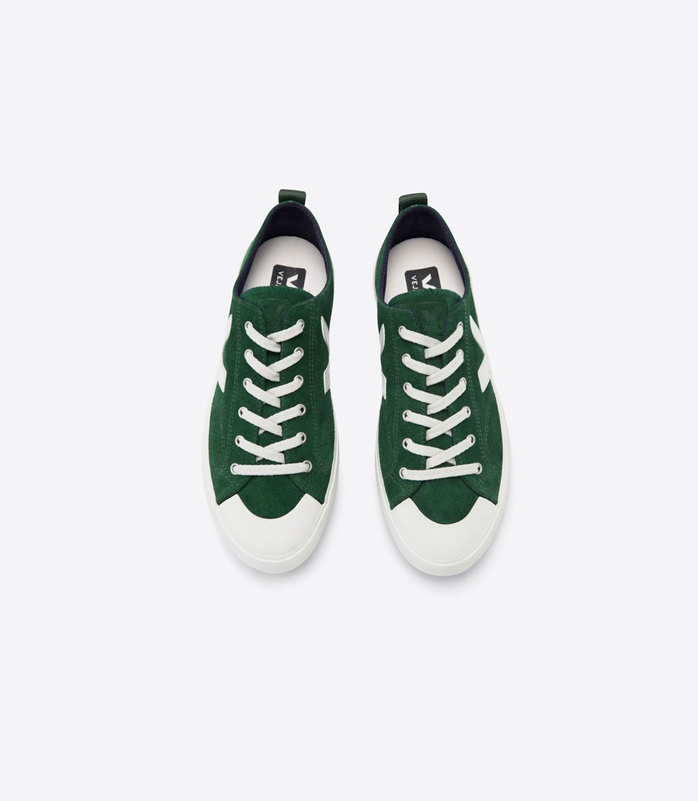 Veja Sneakers Dama - Nova Suede - Verzi/Albi - 0196738-ZO